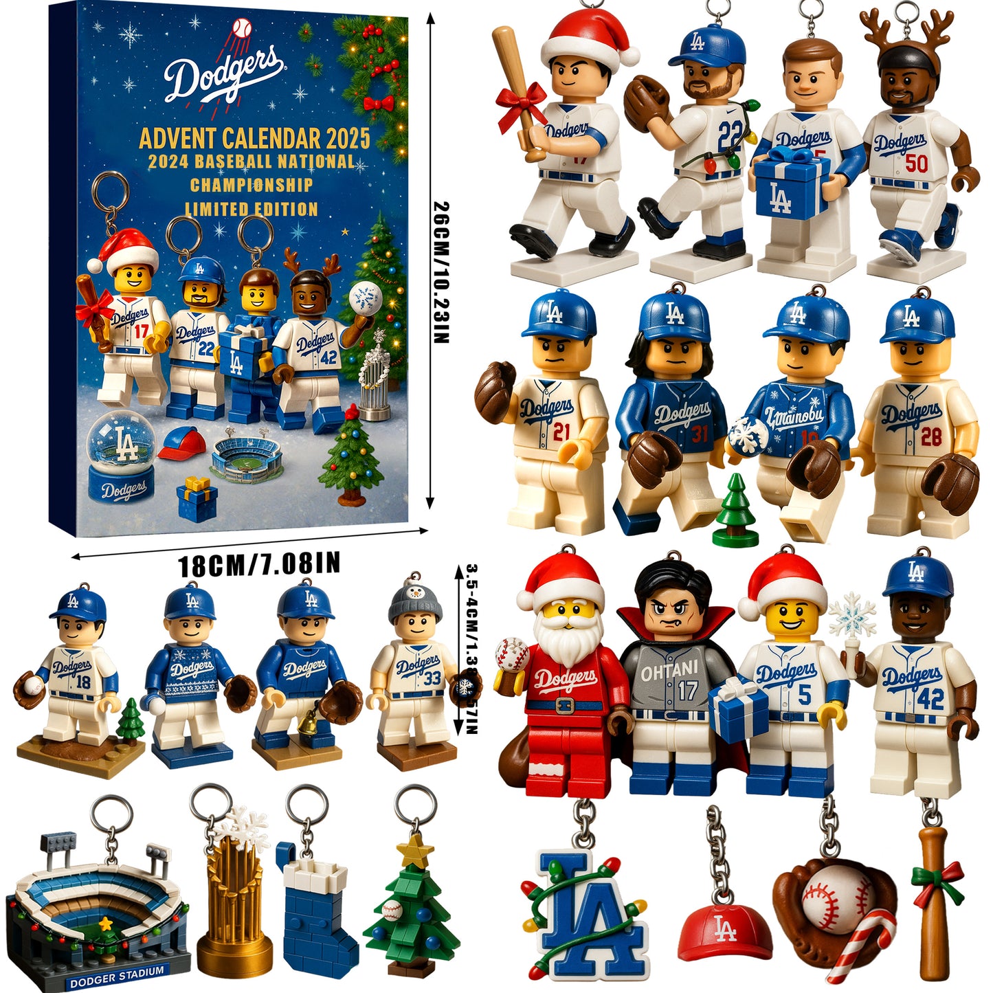 Dodgers Championship Series 2025 Advent Calendar