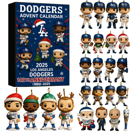 LA Dodgers 142nd Anniversary 2025 Advent Calendar