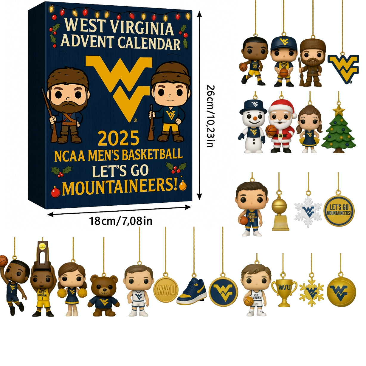 2025 Mountaineers Men’s Advent Calendar