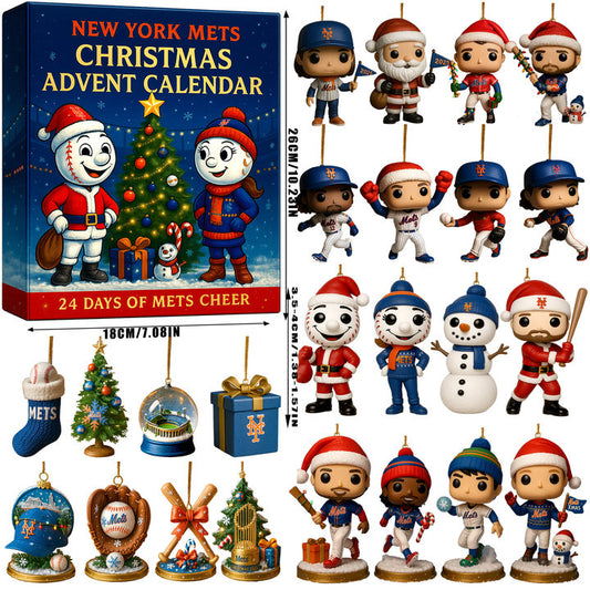 New York Mets Christmas Advent Calendar 2025