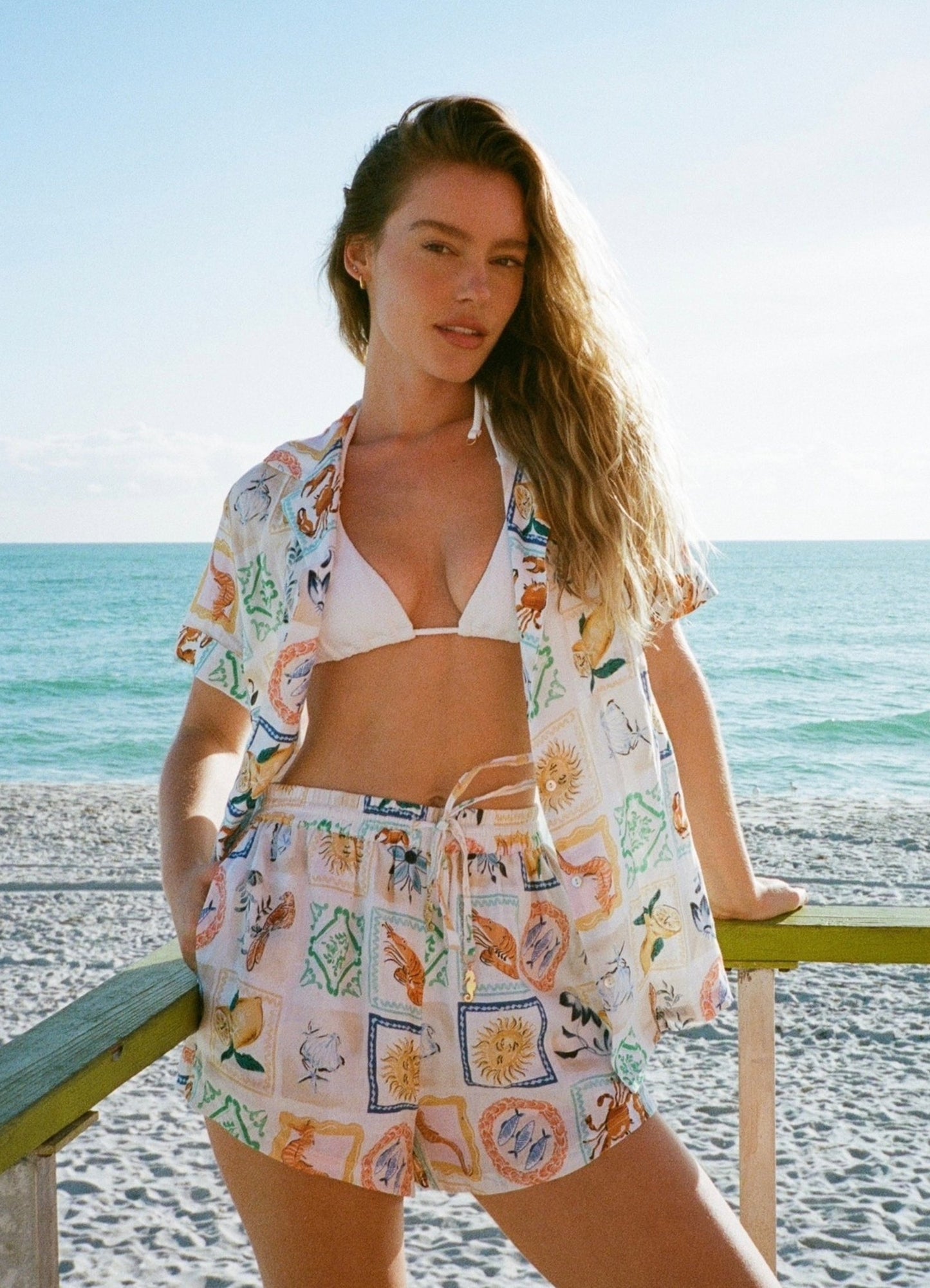 Wish You Were Here Short - Atoll Blue