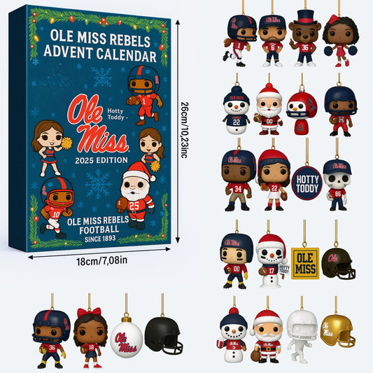 2025 Ole Miss Rebels Advent Calendar