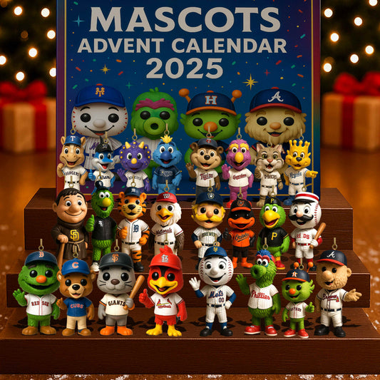 Baseball Mascots Advent Calendar 2025