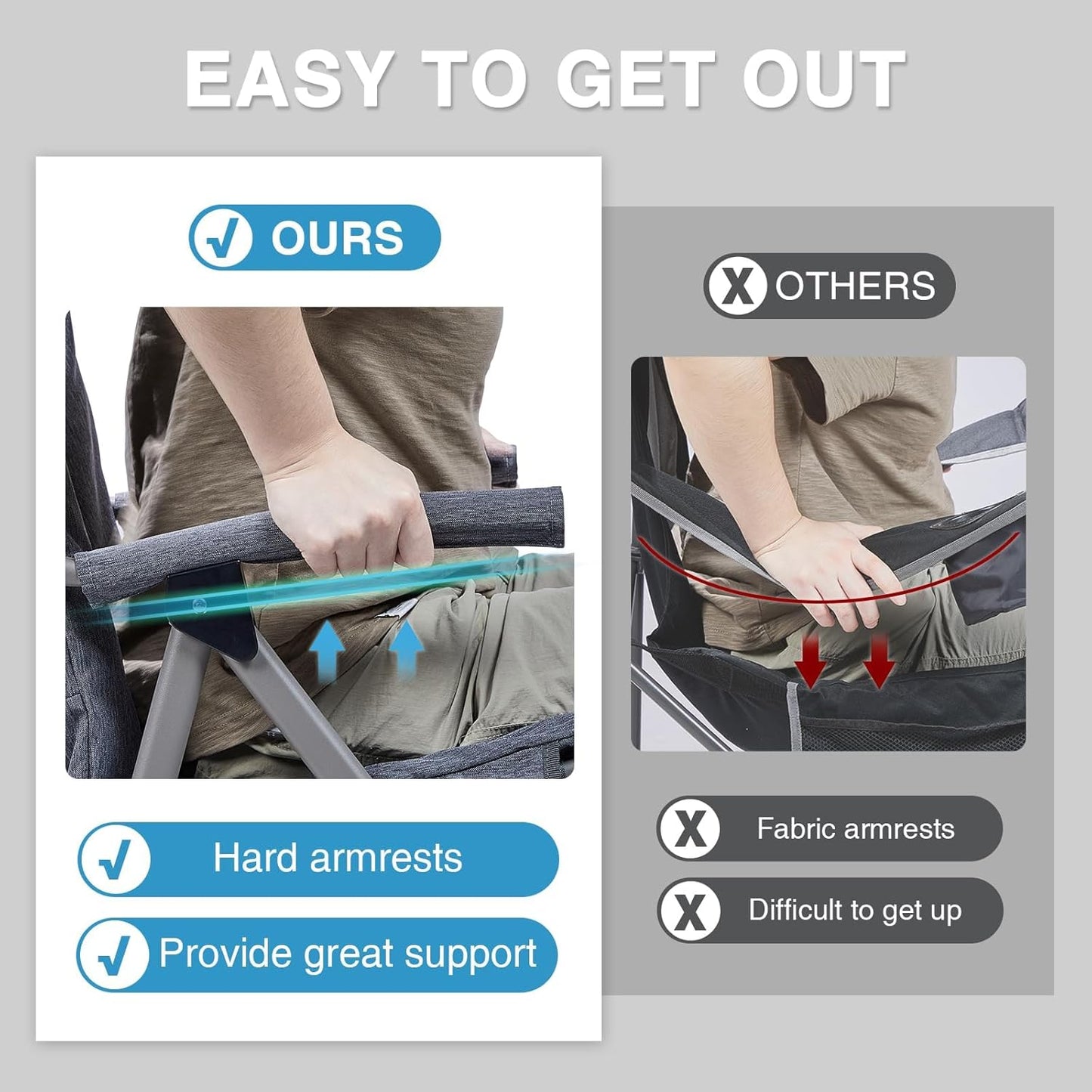 Folding Rocking Camping Chair