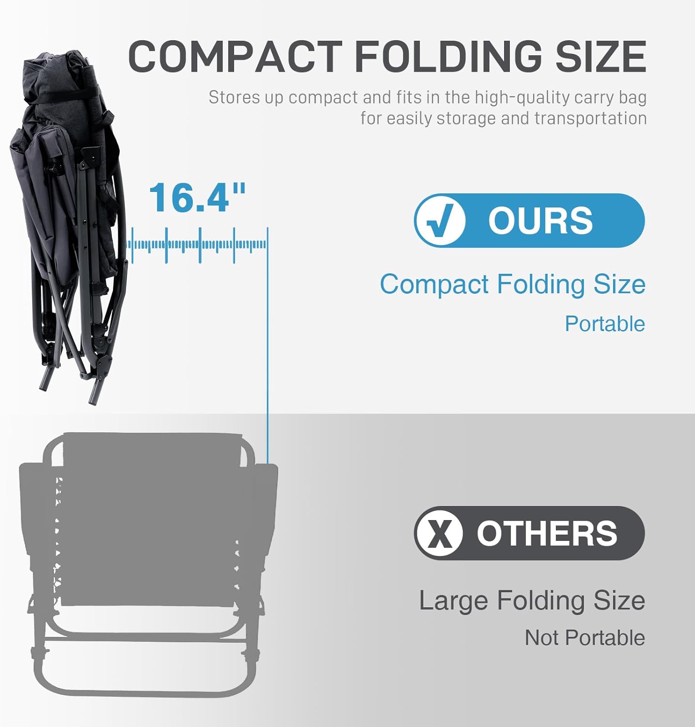 Folding Rocking Camping Chair