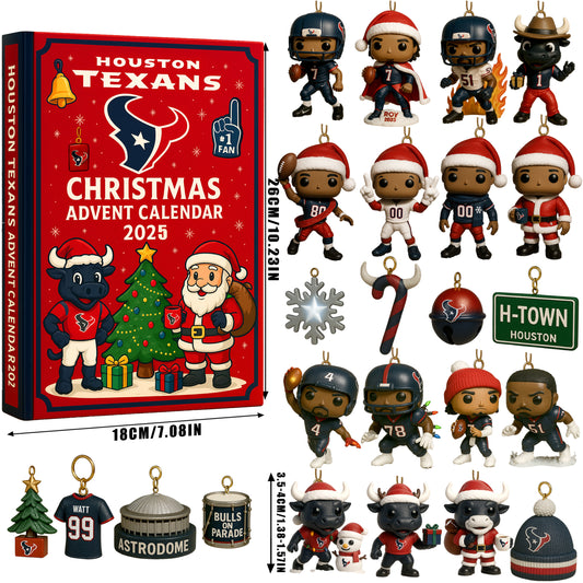 Houston Texans Christmas Advent Calendar 2025