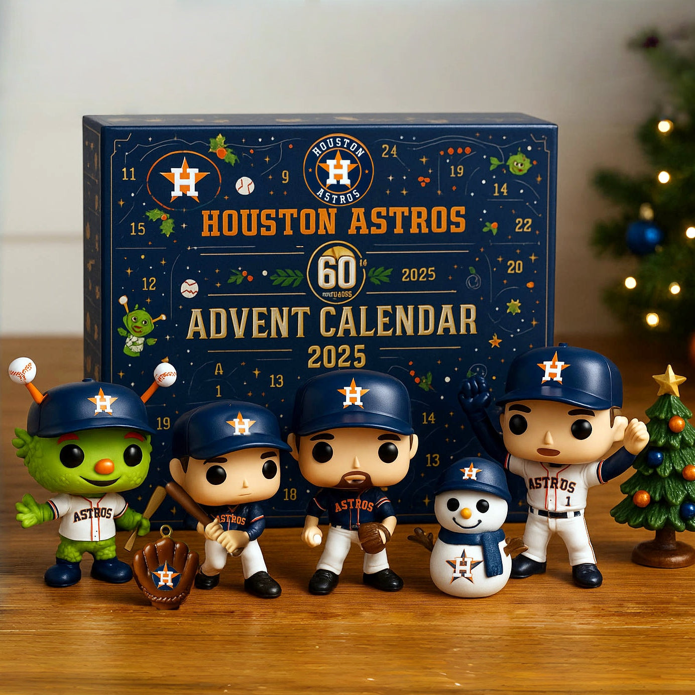 Houston Astros 60th Anniversary Advent Calendar 2025