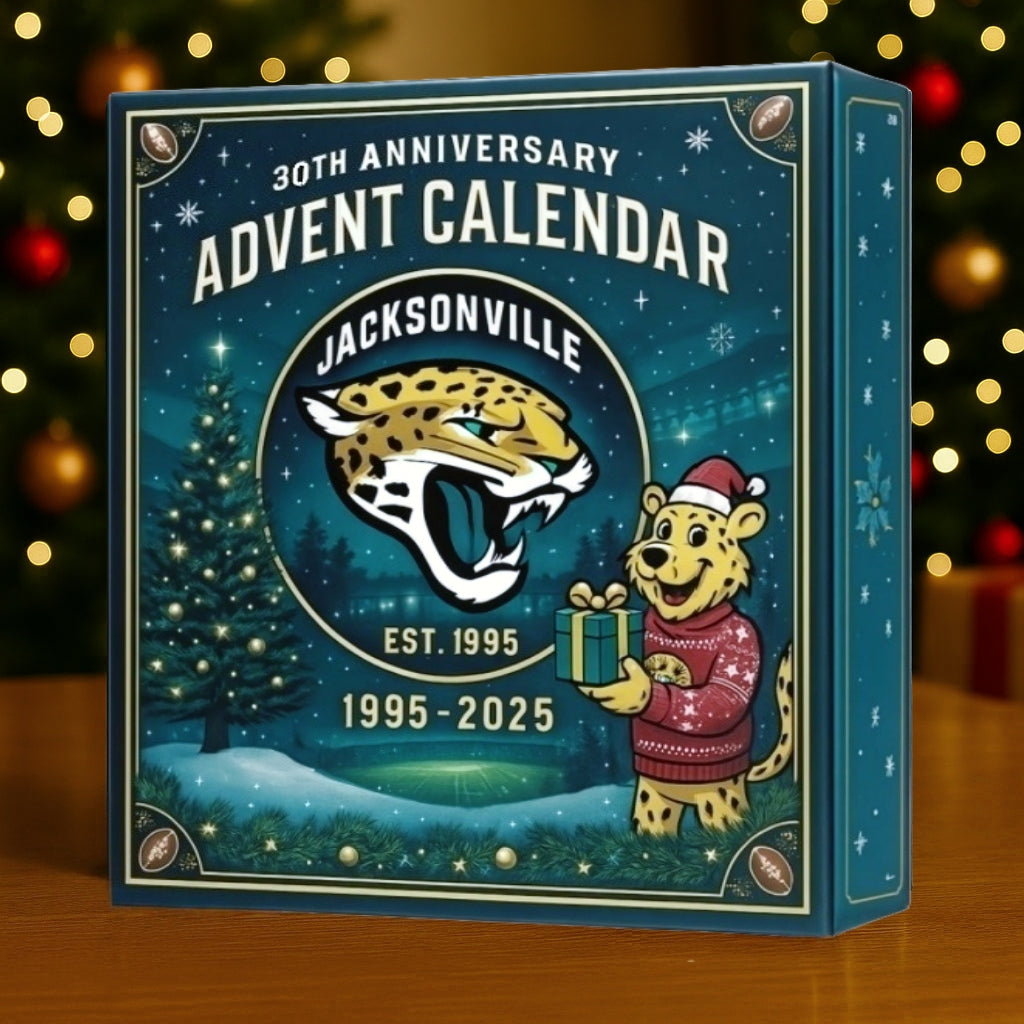 Jacksonville Jaguars 30th Anniversary 2025 Advent Calendar