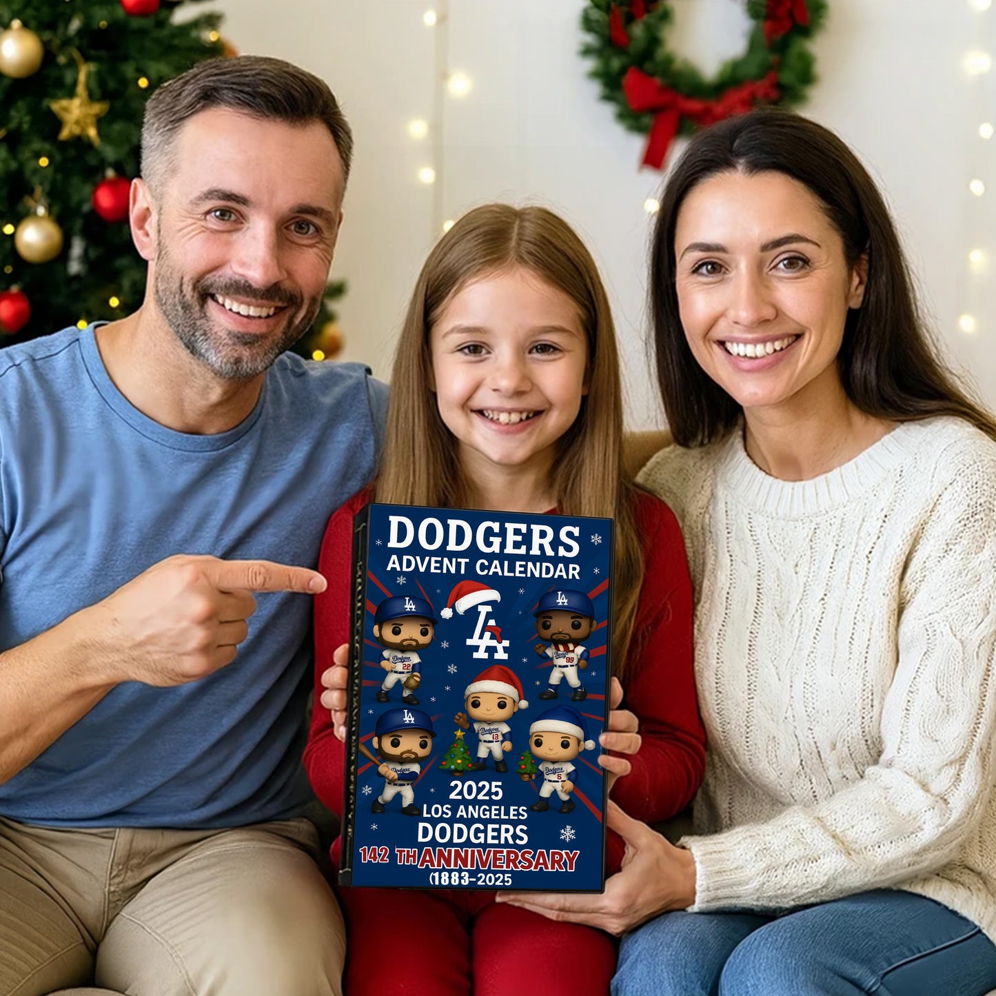 LA Dodgers 142nd Anniversary 2025 Advent Calendar