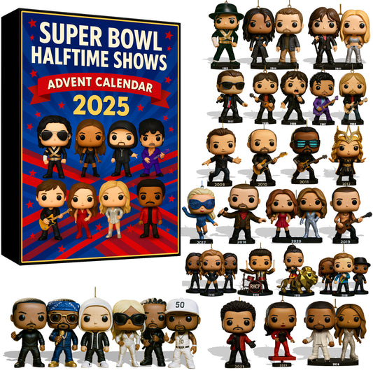 Super Bowl Halftime Shows Advent Calendar 2025