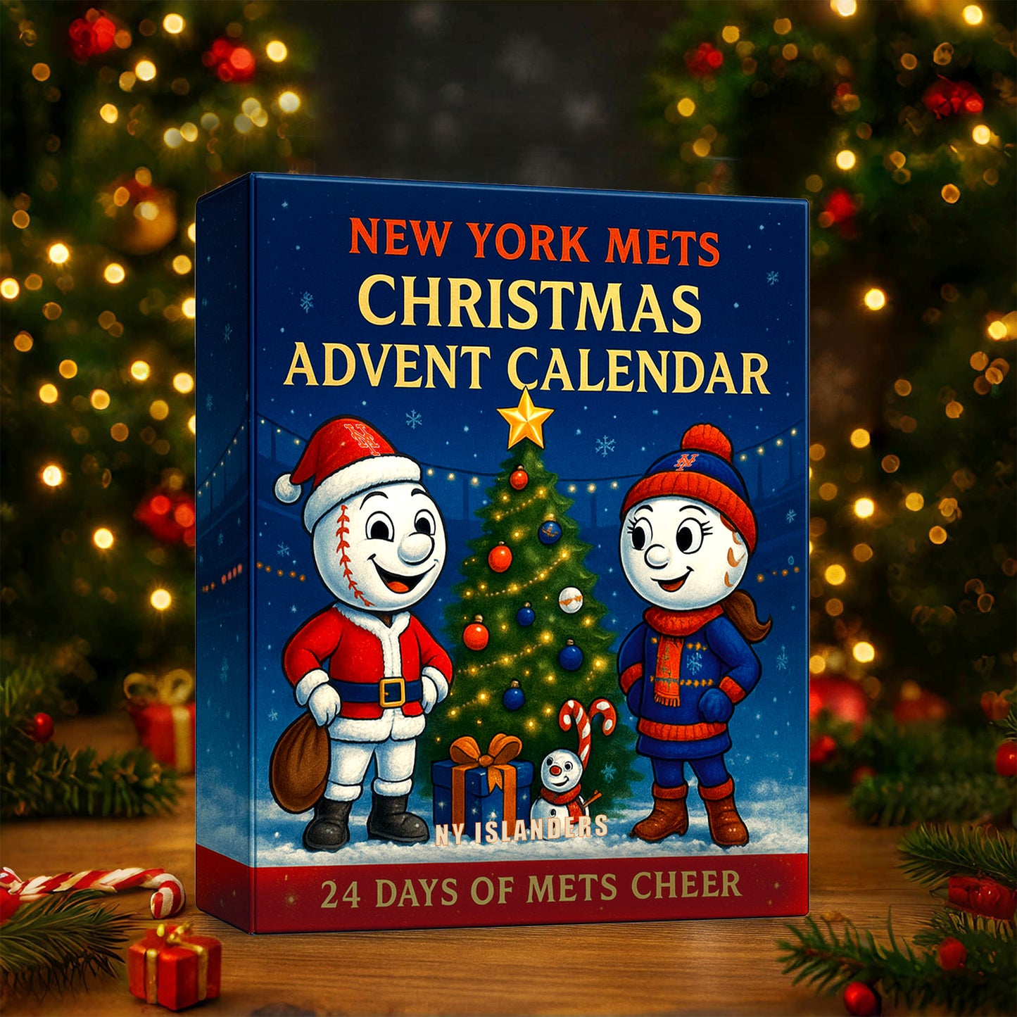 New York Mets Christmas Advent Calendar 2025