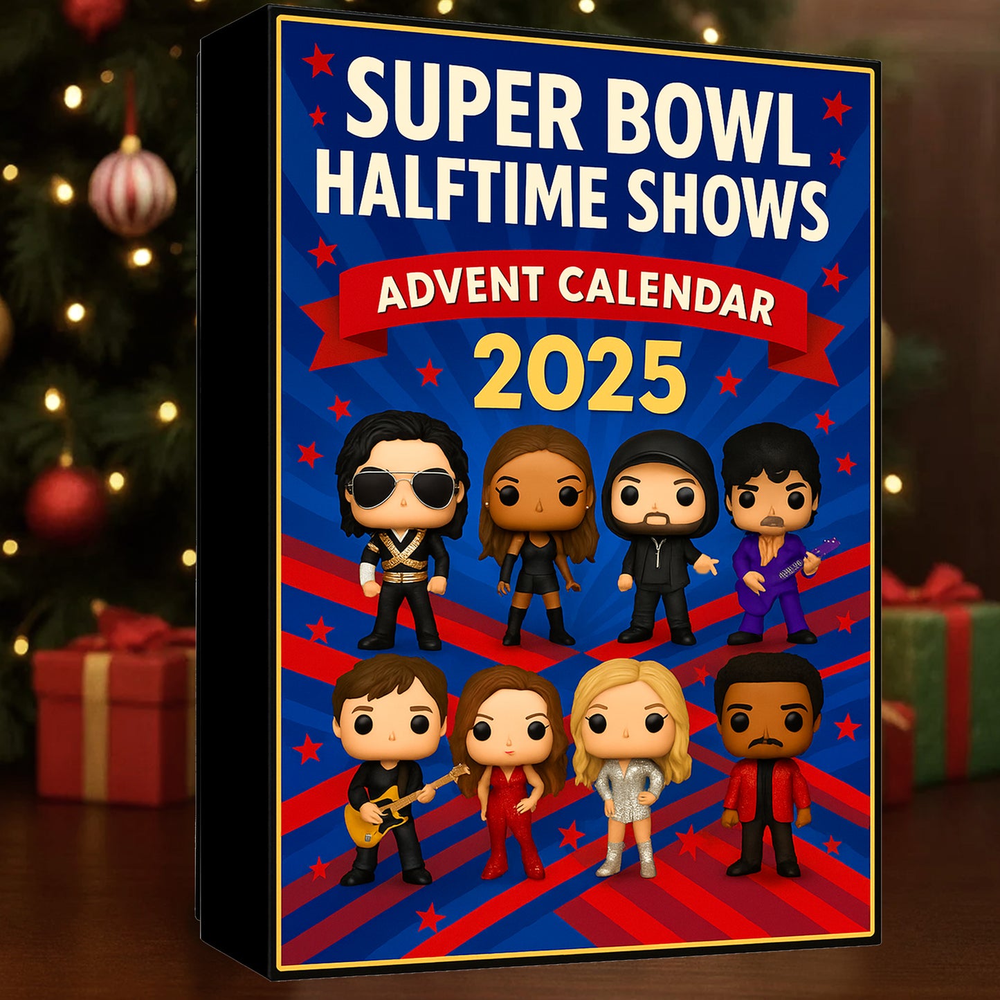 Super Bowl Halftime Shows Advent Calendar 2025