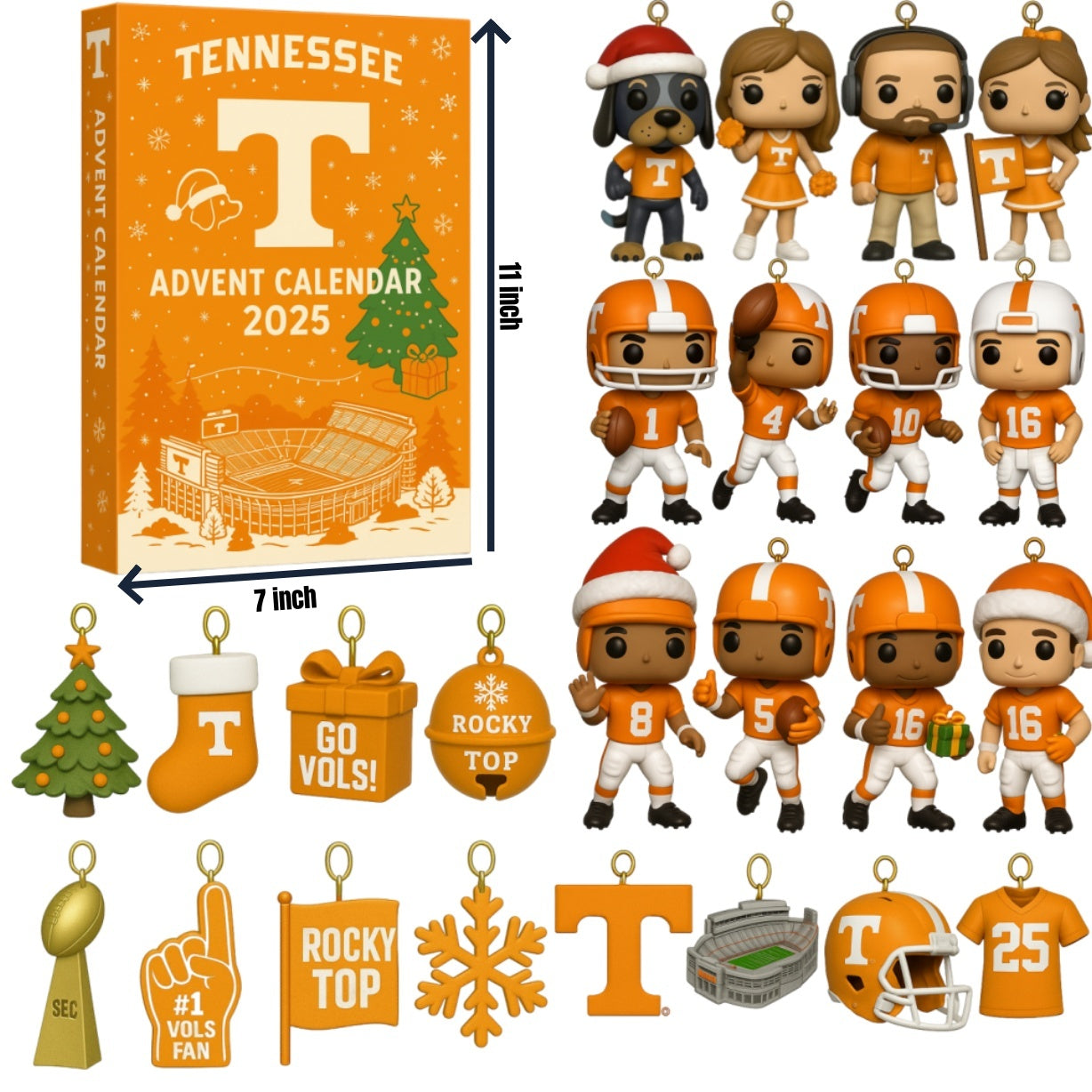 Tennessee Volunteers Advent Calendar