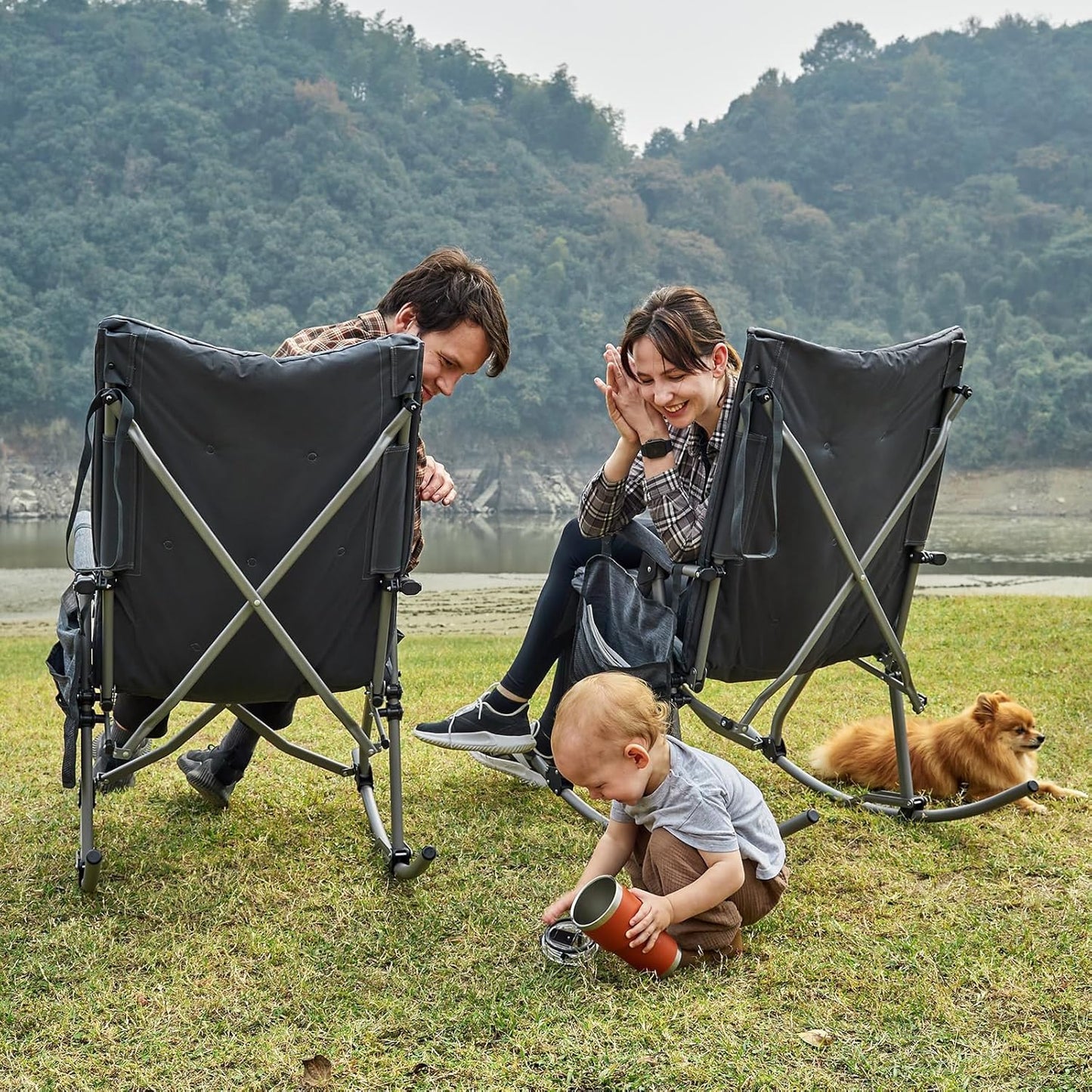 Folding Rocking Camping Chair